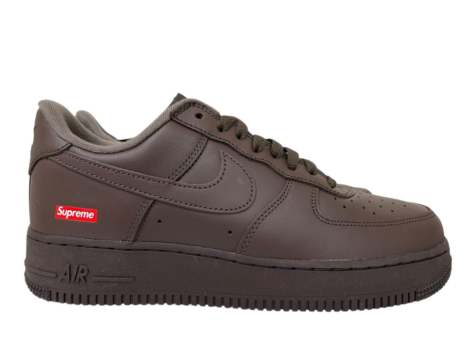 NIKE ナイキ Supreme AIR FORCE 1 LOW シュプリーム エアフォースワン ローカットスニーカー CU 9225 200 26 cm US 8 ブラウン メンズ 045