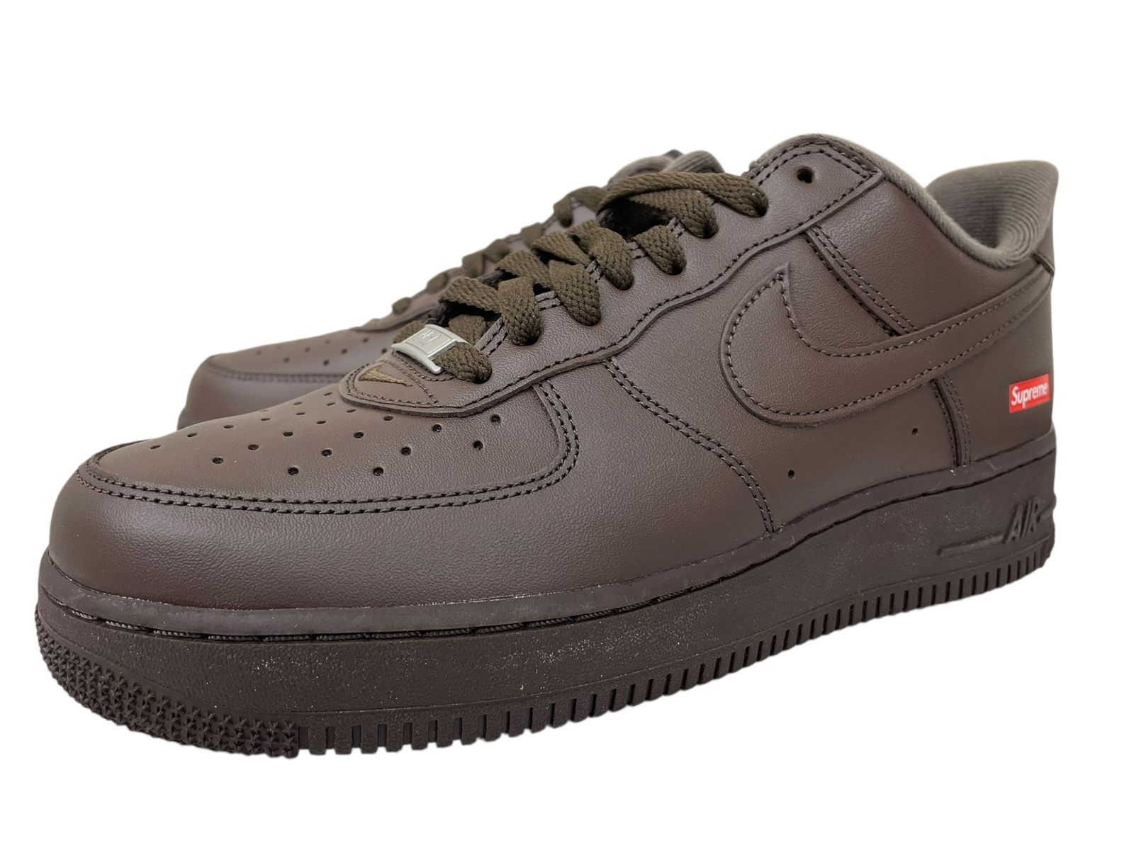 NIKE ナイキ Supreme AIR FORCE 1 LOW シュプリーム エアフォースワン ローカットスニーカー CU 9225 200 26 cm US 8 ブラウン メンズ 045