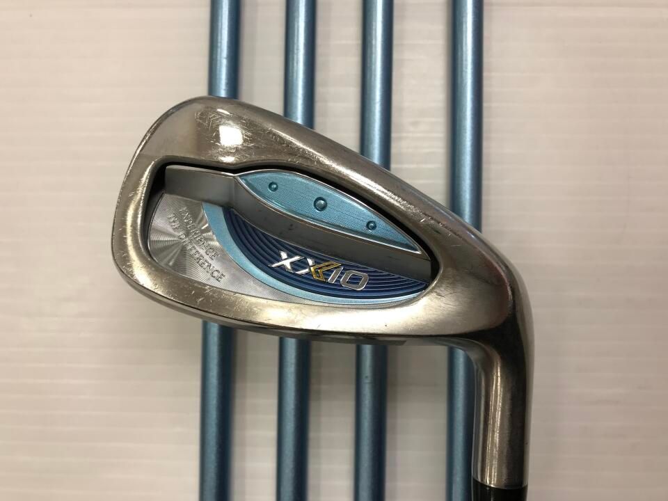ダンロップ XXIO 13 LADIES ブルー MP 1300 L Aフレックス アイアンセット