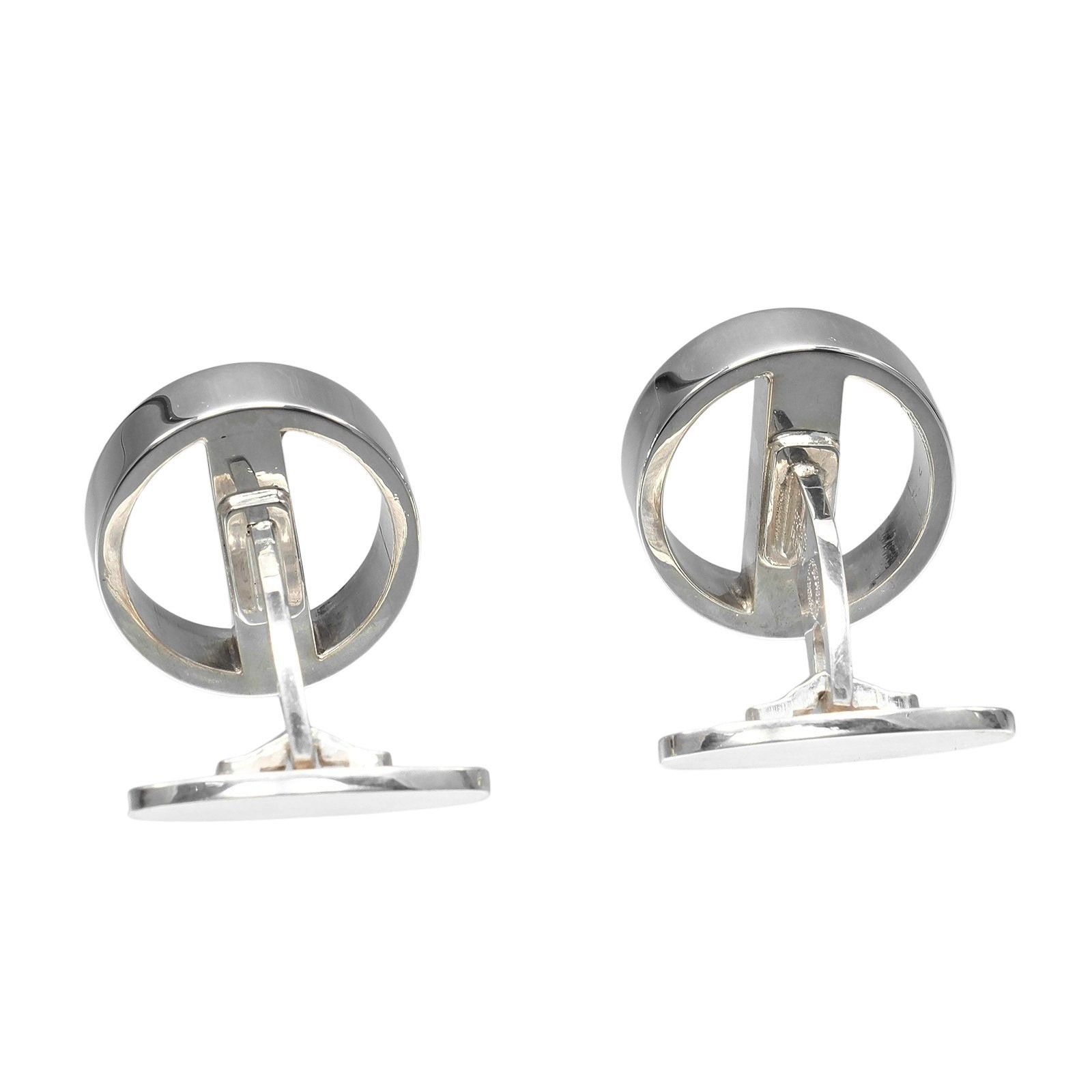 Georg Jensen】ジョージジェンセン ＃91 シルバー925 メンズ カフス