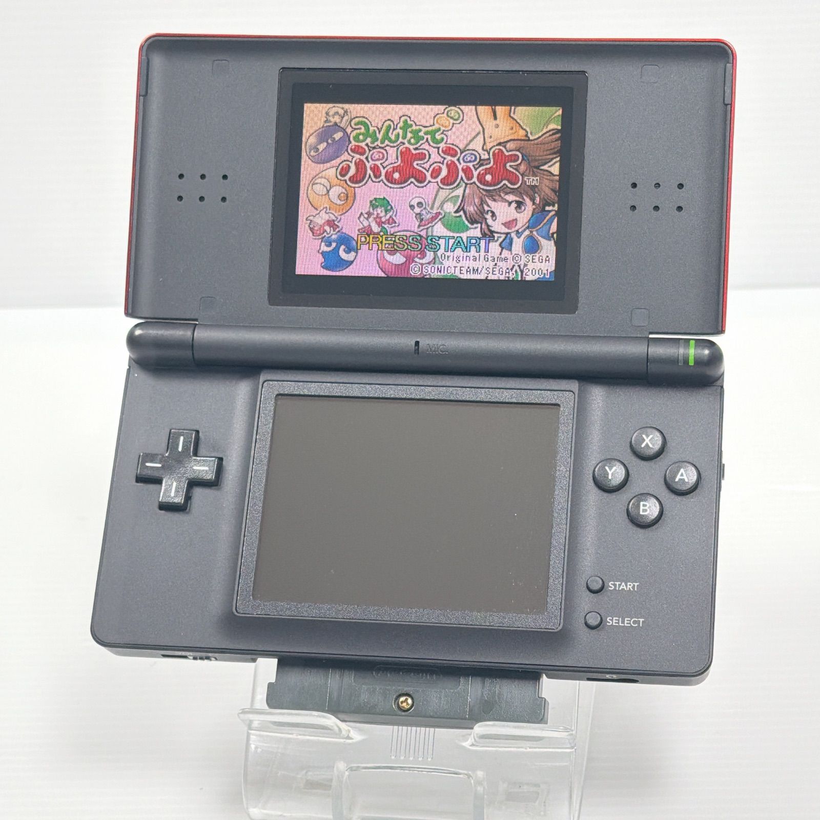 DS Lite クリムゾンブラック 外装 画面美品 箱付き ニンテンドー