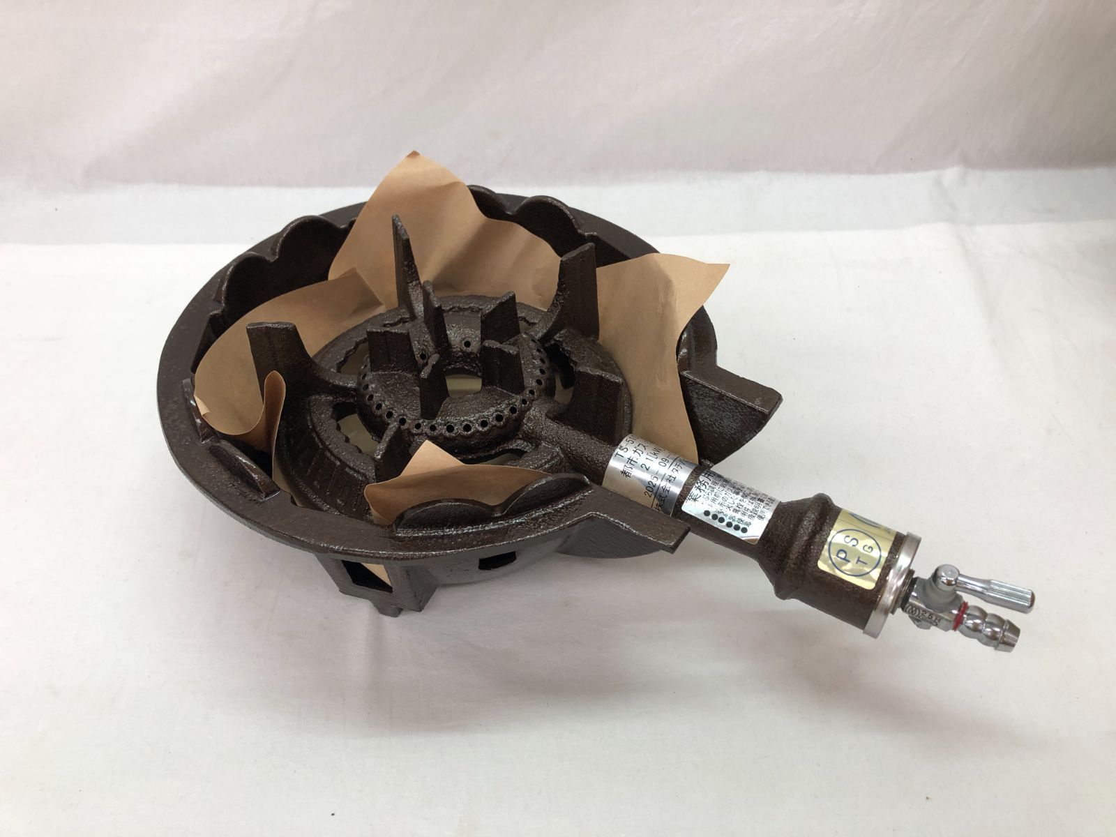 未使用品】TACHIBANA タチバナ ガスバーナー 鋳物コンロ TS-510 都市