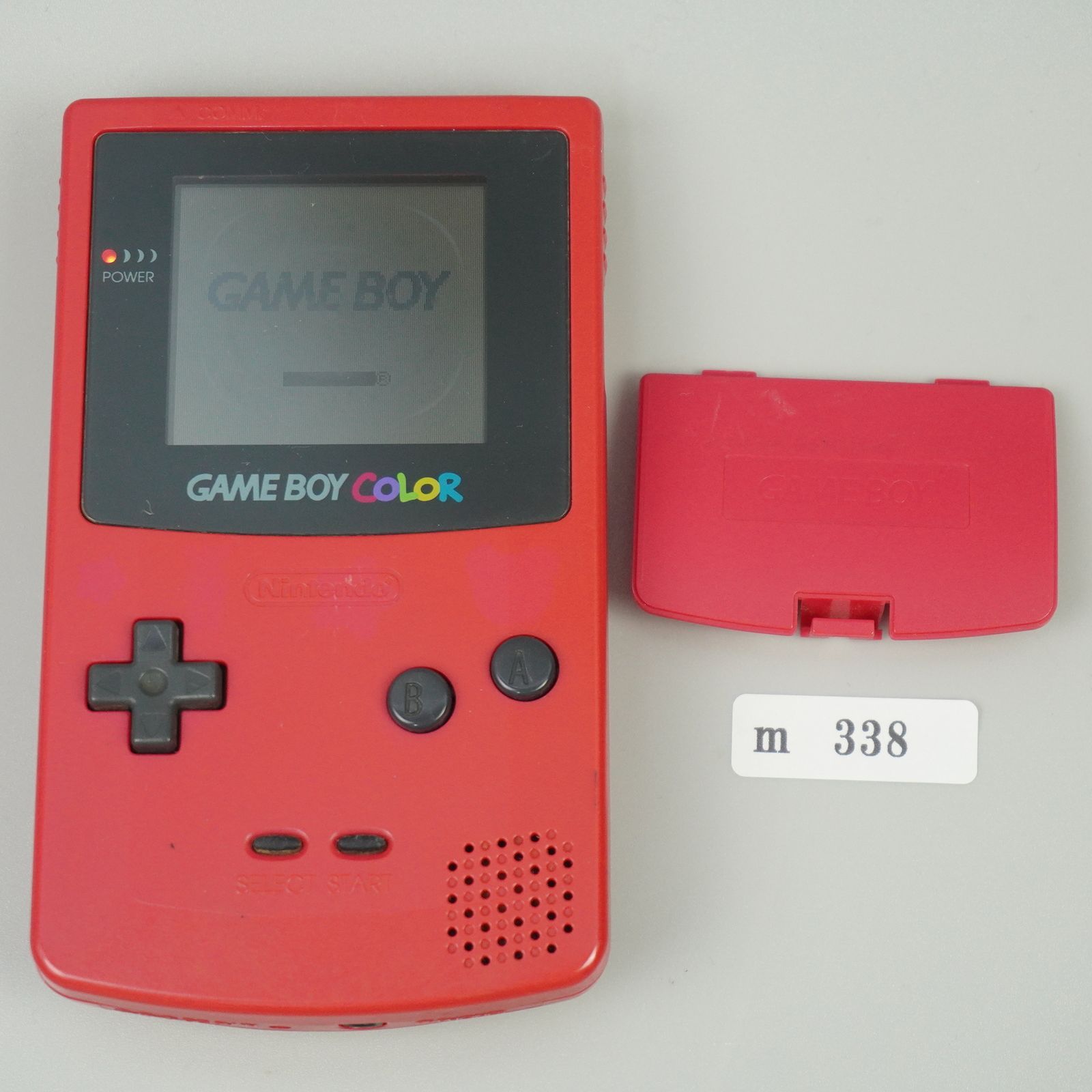 m338】ゲームボー カラー 本体 レッド Nintendo 動作確認済み - メルカリ