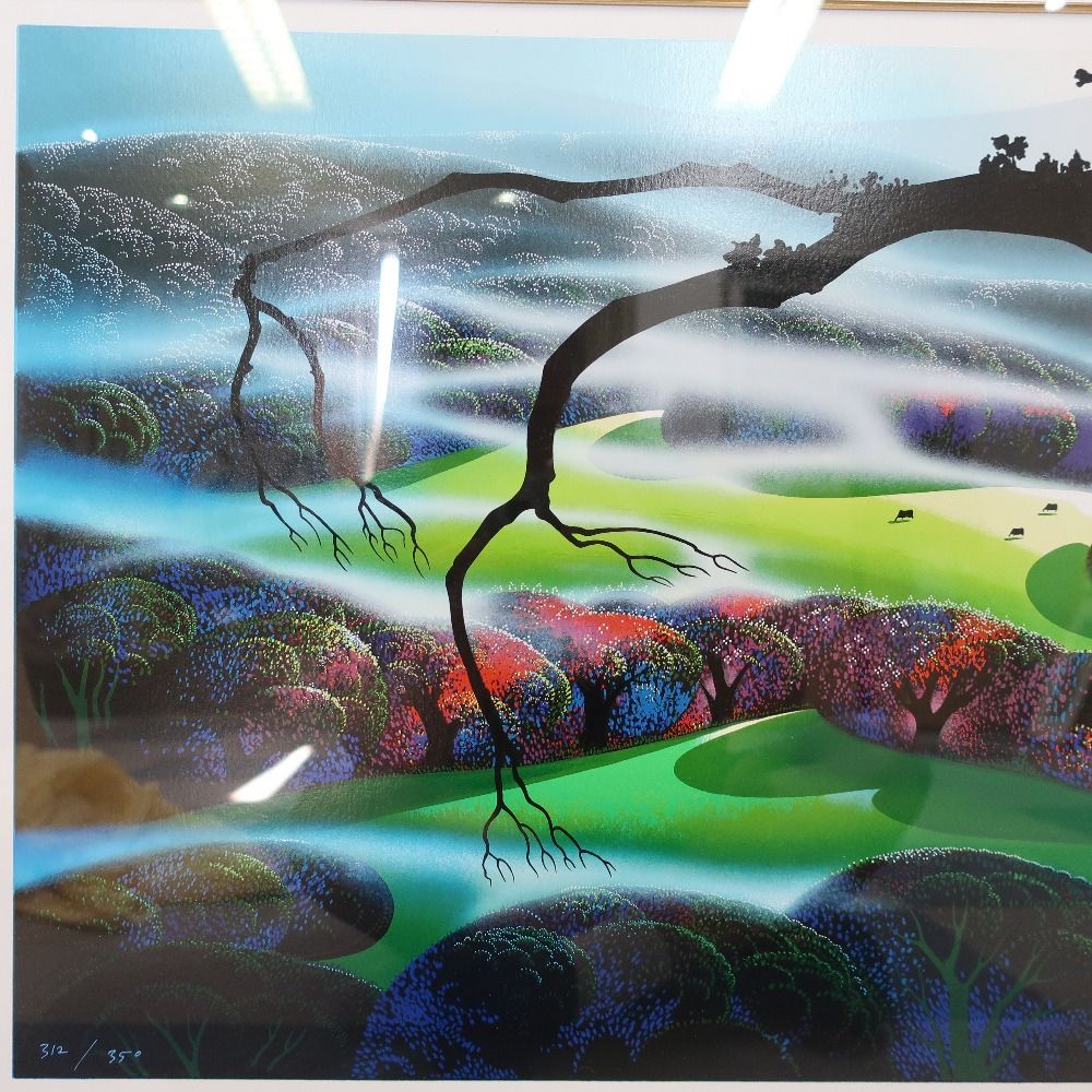 アイベンロール【霧に濡れた山】 シルクスクリーン 312/350 ユニ