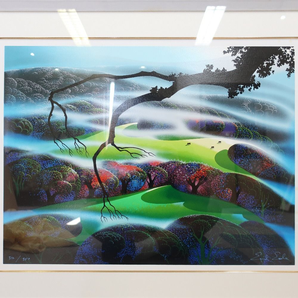 アイベンロール【霧に濡れた山】 シルクスクリーン 312/350 ユニ