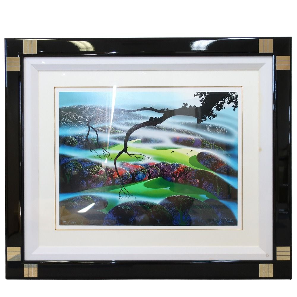 アイベンロール【霧に濡れた山】 シルクスクリーン 312/350 ユニ