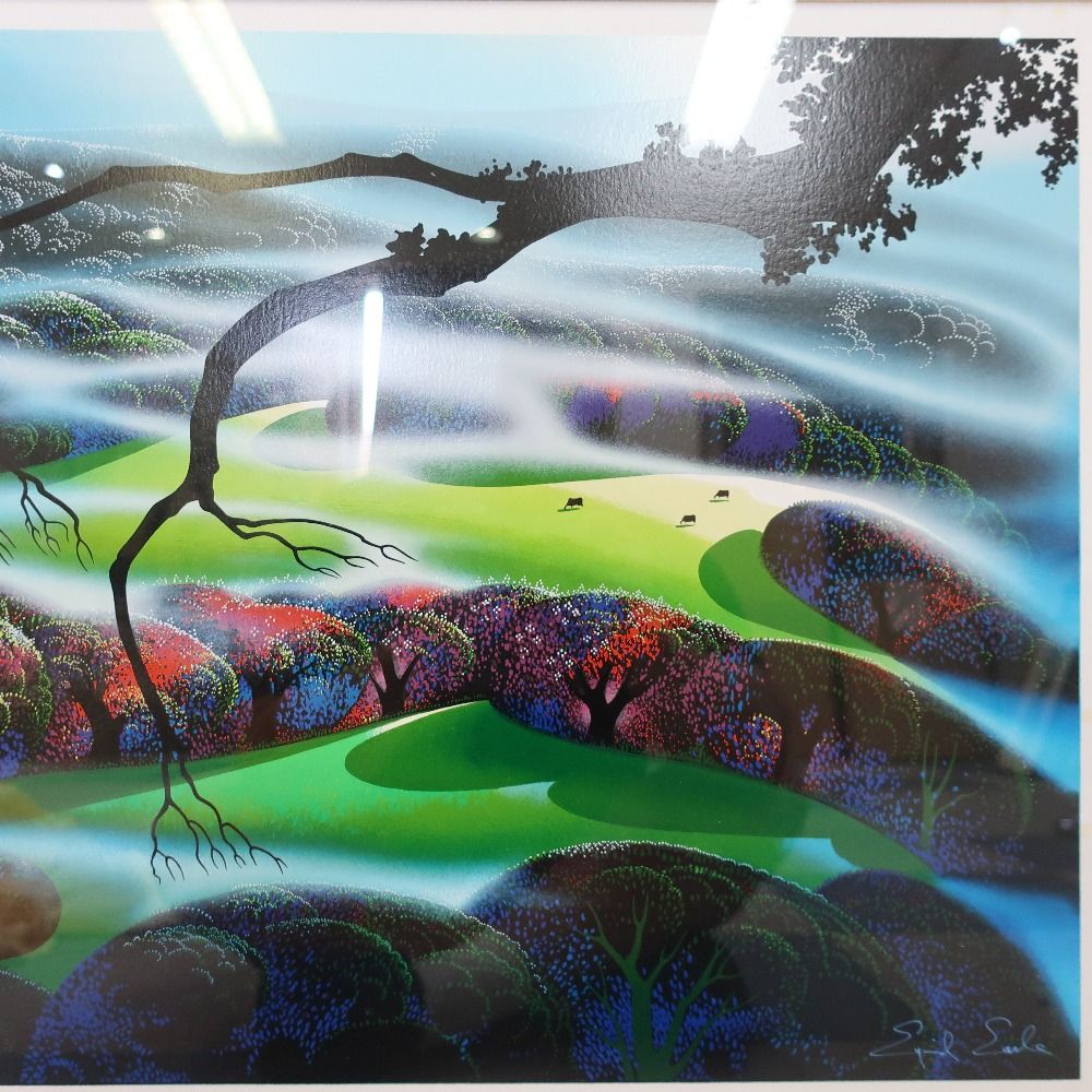 アイベンロール【霧に濡れた山】 シルクスクリーン 312/350 ユニ