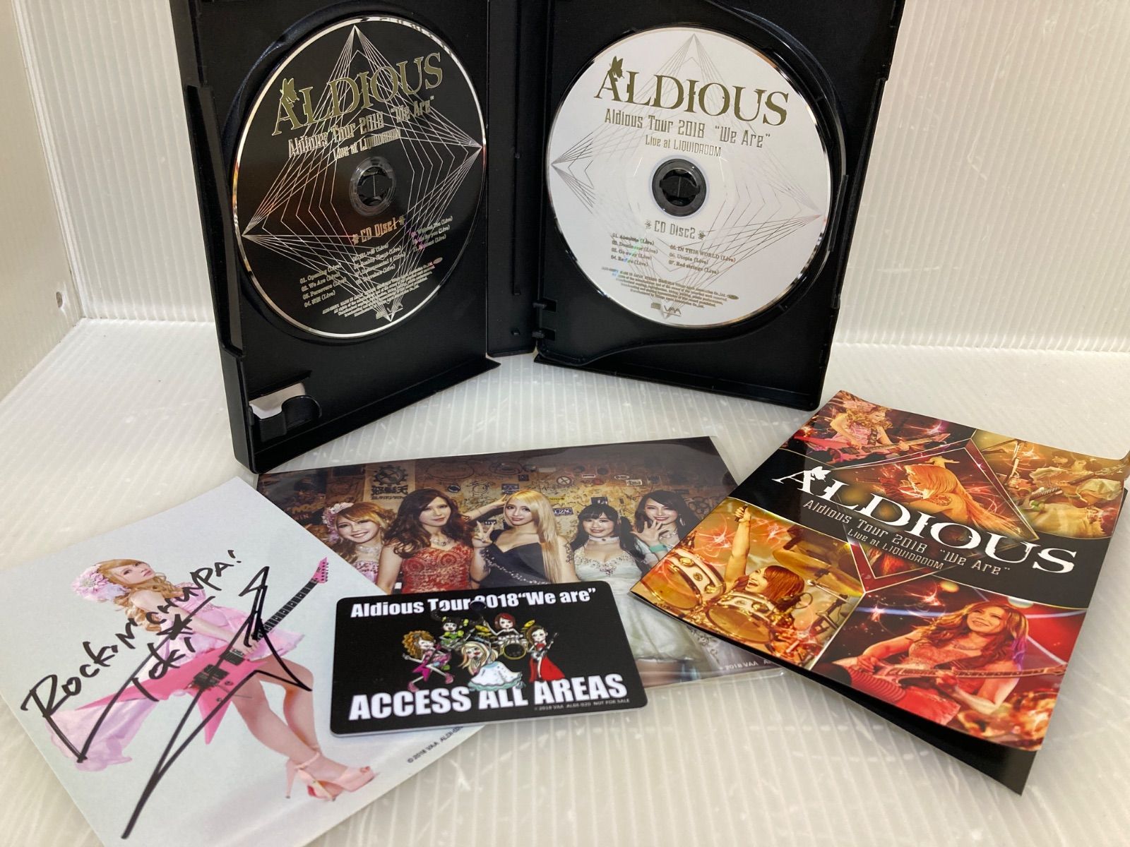 ALDIOUS アルディアス・ツアー 2018 ”ウィ・アー” ライヴ・アット
