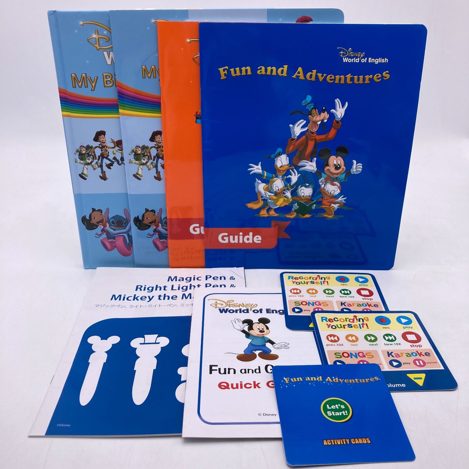ミッキーマジックペンセット＆アドベンチャー　ディズニー英語システム　802623 ミッキーマジックペンセット＆アドベンチャー ディスニー英語システム