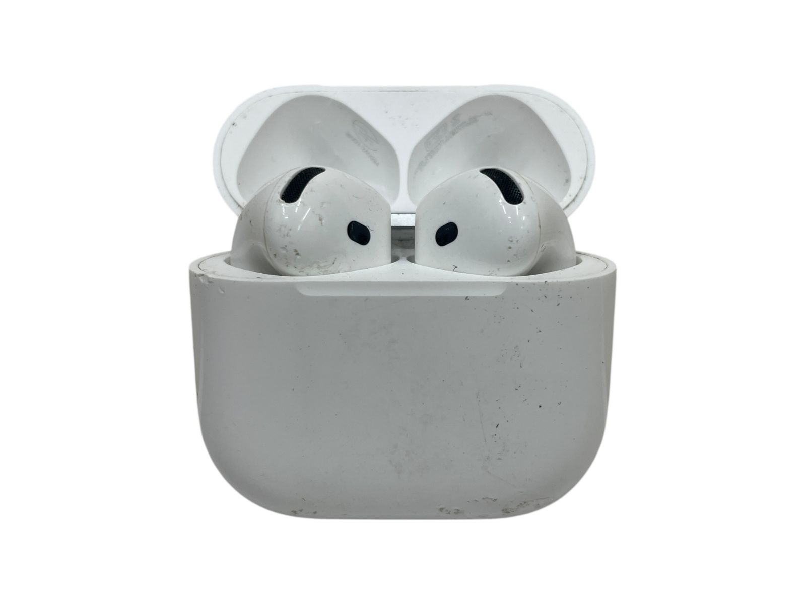 Apple アップル AirPods 4 エアポッズ ワイヤレスイヤホン MXP 93 J A ホワイト 家電 045