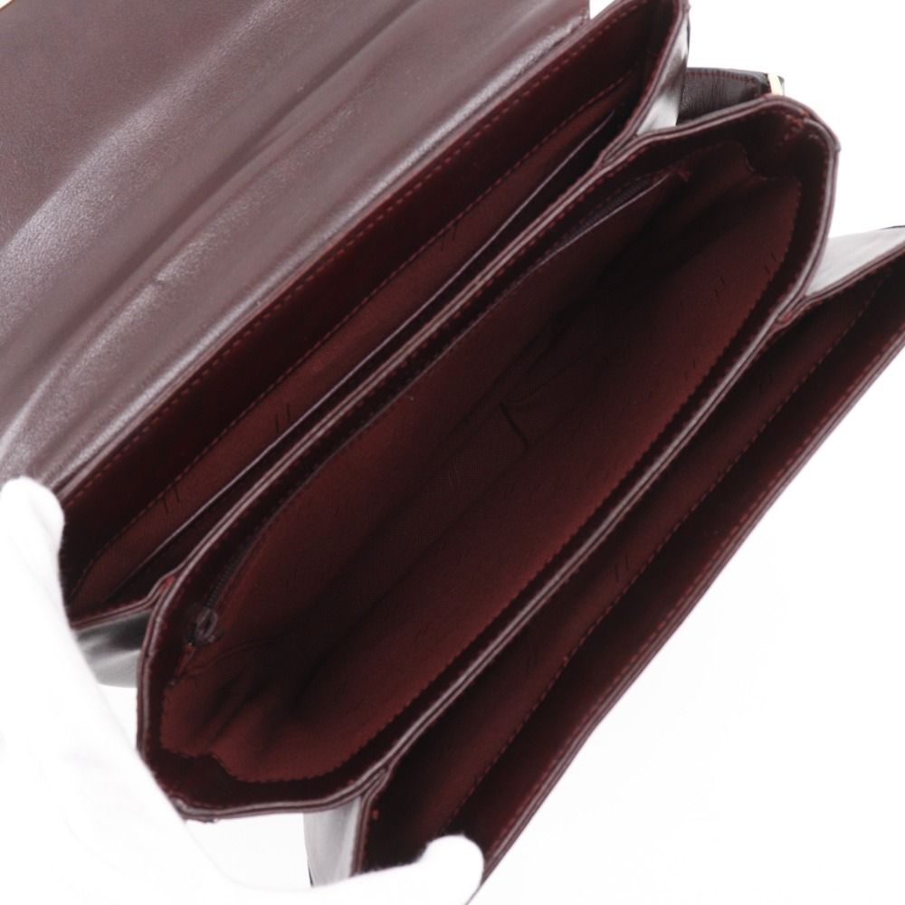 GOLD PFEIL】ゴールドファイル 2WAYショルダー ワンハンドル カーフ  