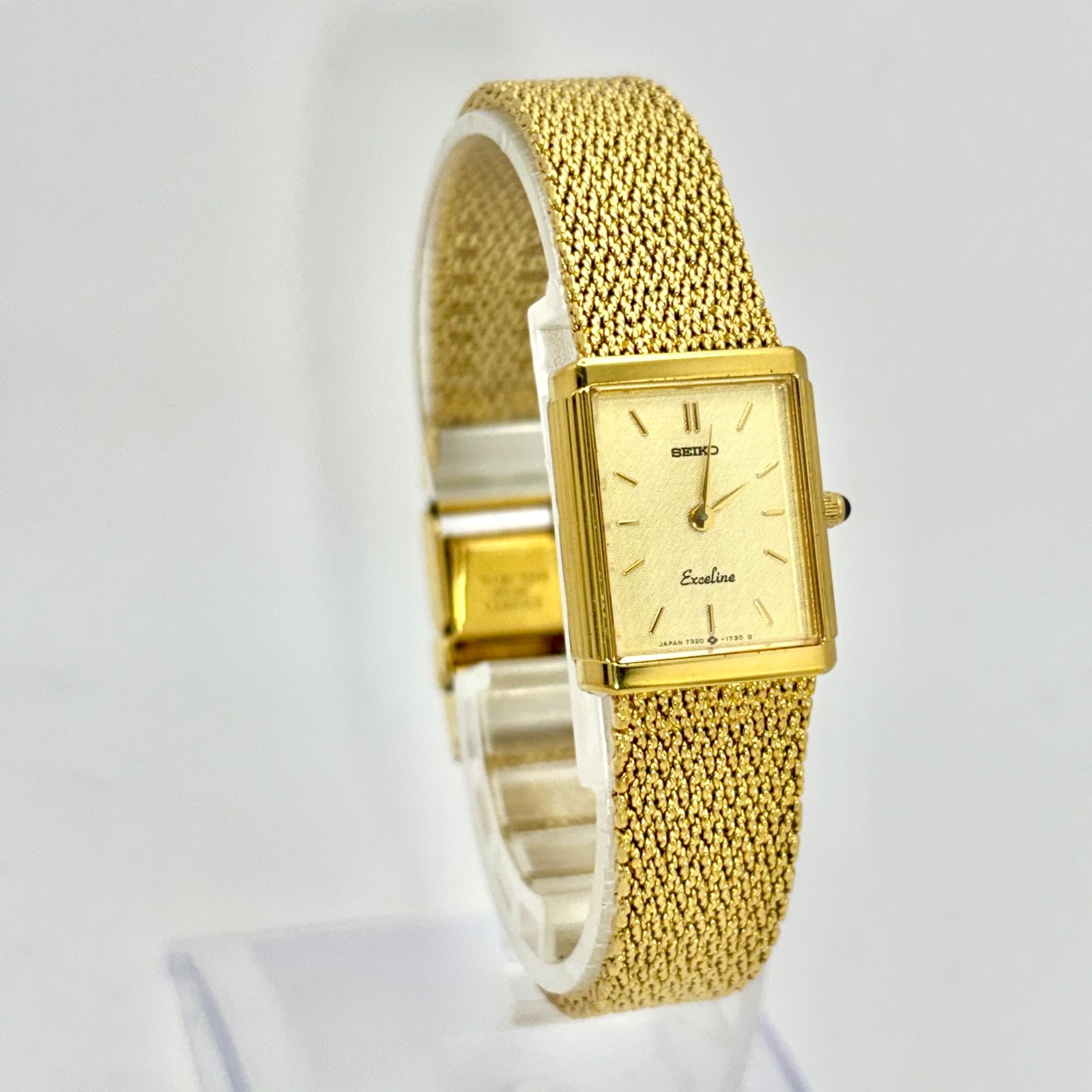 美品/新品電池】SEIKO セイコー Exceline エクセリーヌ レディース