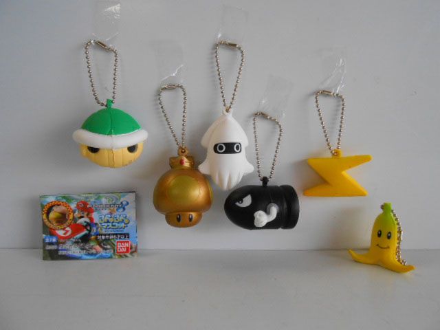 Kiv 05 ED マリオカート8 ふにゅふにゅ マスコット 6種 キラー ミドリ