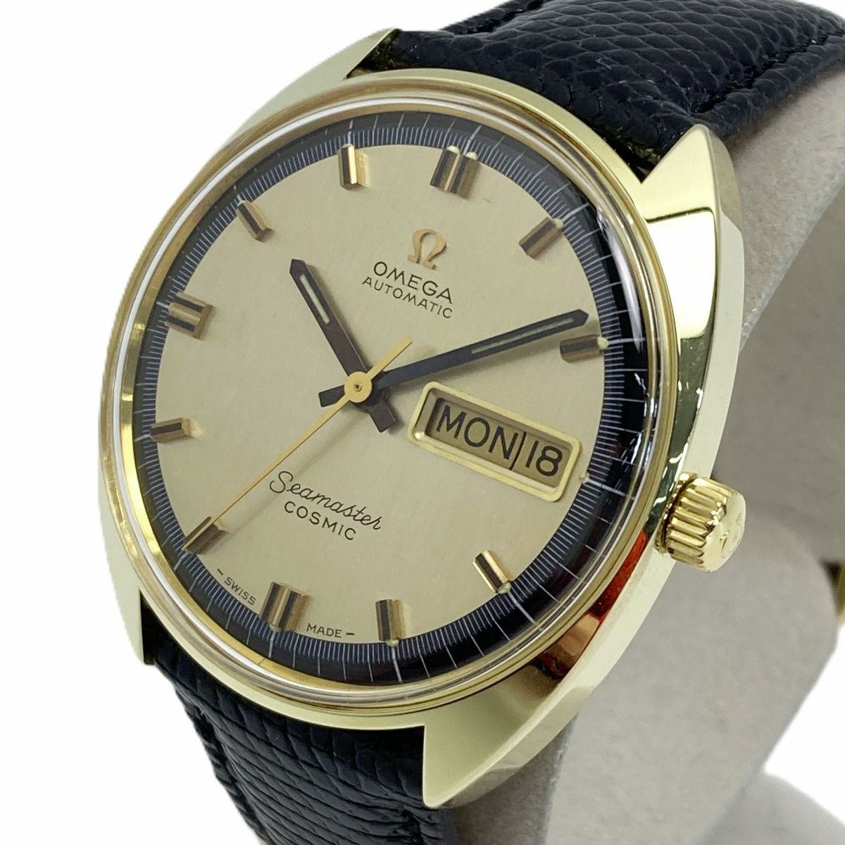 OMEGA オメガ シーマスター コスミック デイデイト 166.036 ゴールド