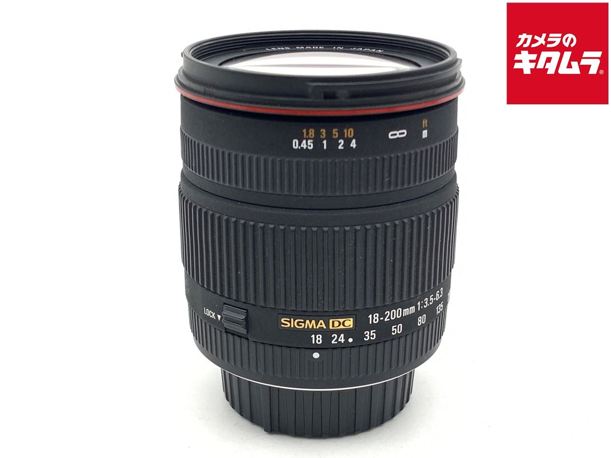 並品 シグマ 18 200 mm F 3 5 6 DC NAII ニコン用