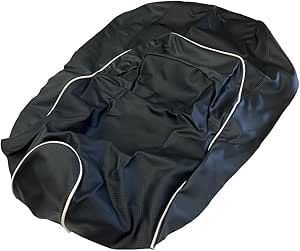 スズキ スカイウェイブ250 SS CJ 46 A 2008 400 設計 シートカバー 日本製 厚手生地 生地 エンボス黒 黒ツートン ステッチ 透明 張替タイプ