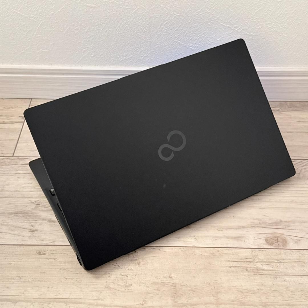 【人気の国産PC❗】✨i5✨メモリ8G✨SSD256G✨カメラ✨黒✨オフィス 即戦力❗国産 富士通 11世代 i5 メモリ8GB NVMe SSD256GB Office付き