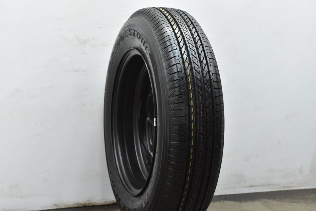  新車外し スズキ JB 64 ジムニー 16 in 5 J 22 PCD 139 7 ブリヂストン デューラー H L 852 175 80 R 1本 スペア 16インチ タイヤ ホイールセット