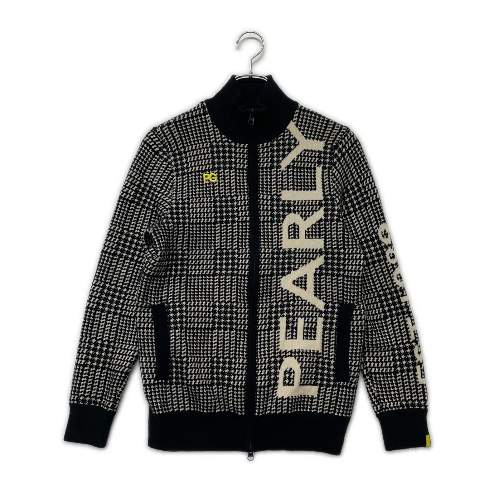 メンズ パーリーゲイツ PEARLY GATES ニットアウター 4(M) 黒×白 メンズ パーリーゲイツ PEARLY GATES ニットアウター 4(M) 黒×白