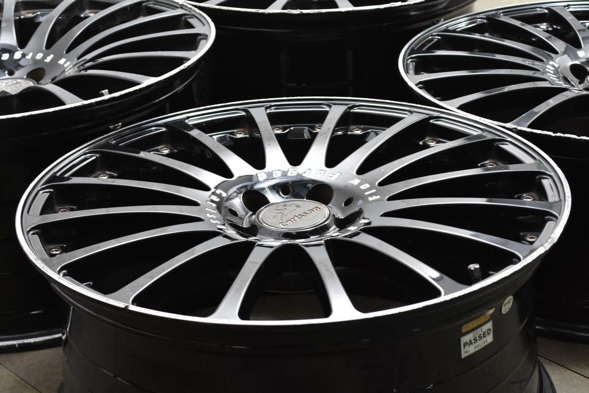 ドレスアップ用 カールソン 1 16 RSR GT 20 in 9 J 10 5 50 PCD 112 4本セット ベンツ W 205 Cクラス 213 Eクラス リペアベース Carlsson