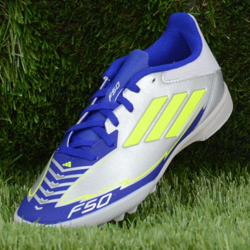 アディダス adidas  F50 LEAGUE TF J MESSI  ジュニア サッカートレシュー メッシ  25SS (IH0925)、20.5cm