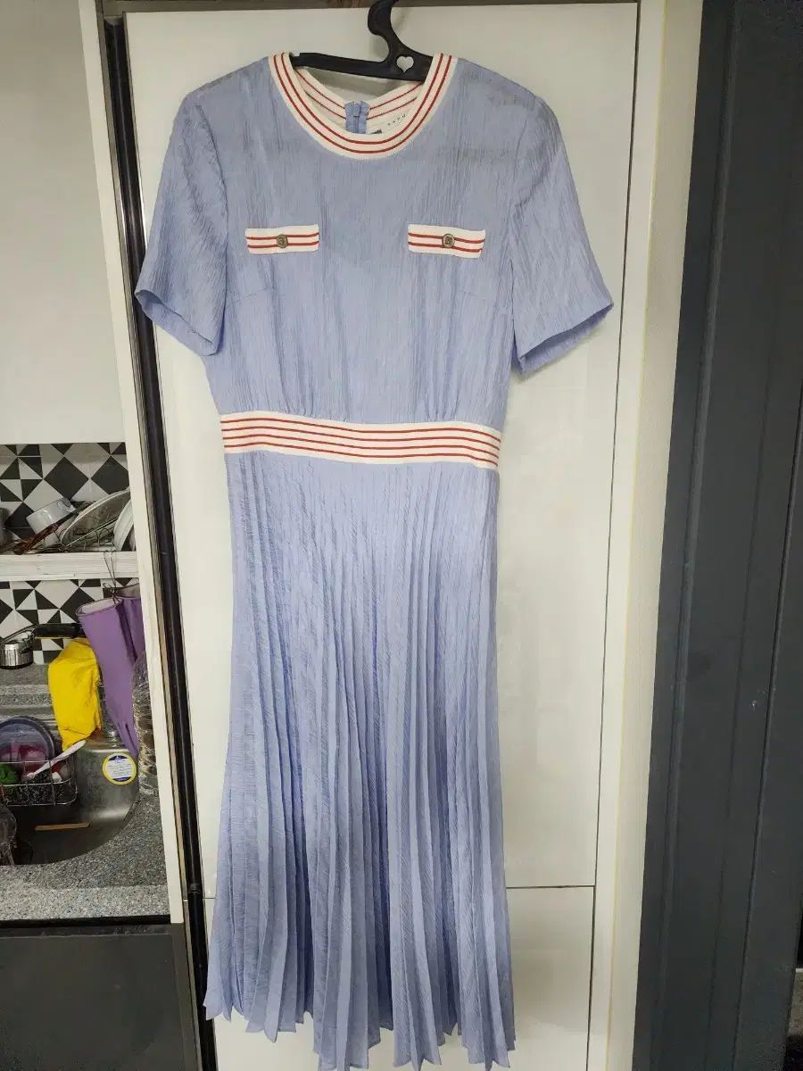 サンドロLongプリーツスカイONE PIECE