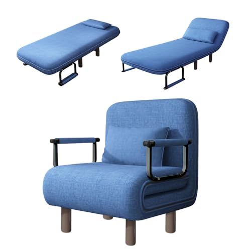 ソファベッド 折りたたみ式 ソファ シングルサイズ 布張り 一個抱き枕 コンコンパクト多機能 クッション付き ソファからベッドに簡単変換 省スペース 北欧風 金属フレーム 木製脚 アパート 一人暮らしに最適 組み立ては簡単 多機能 耐久性 ベッドサイズ 8 mm