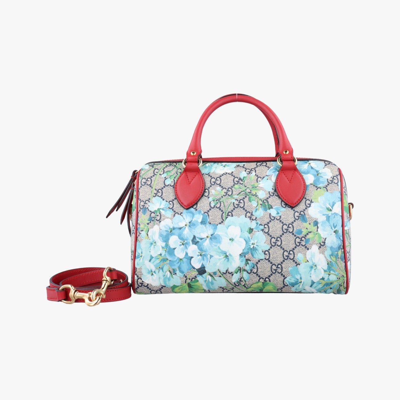 グッチGucciGGブルームス ベージュ ブルー マルチカラー PVCコーティングキャンバス 546314