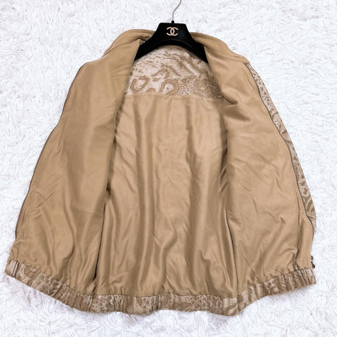 レディース 【美品】伊太利屋 GK コレクション 豹柄 ブルゾン