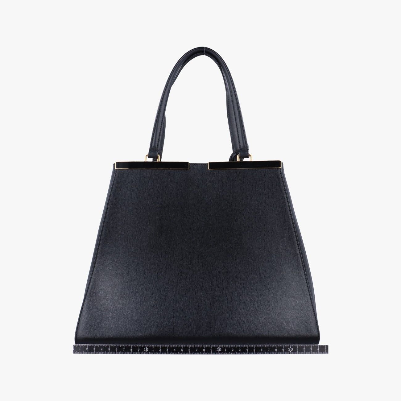 フェンディFendiトロワジュール ブラック レザー 8BH272 8BH272-D7E