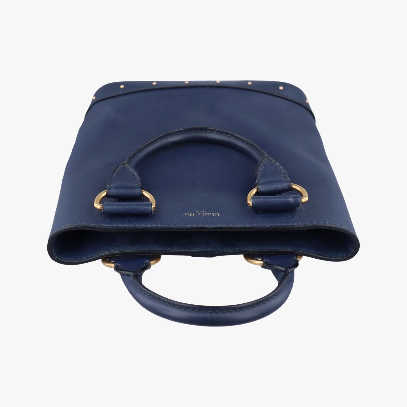 CHRISTIAN DIOR バケットバッグ ネイビー クリスチャンディオールChristian Diorディオラベニューバケット