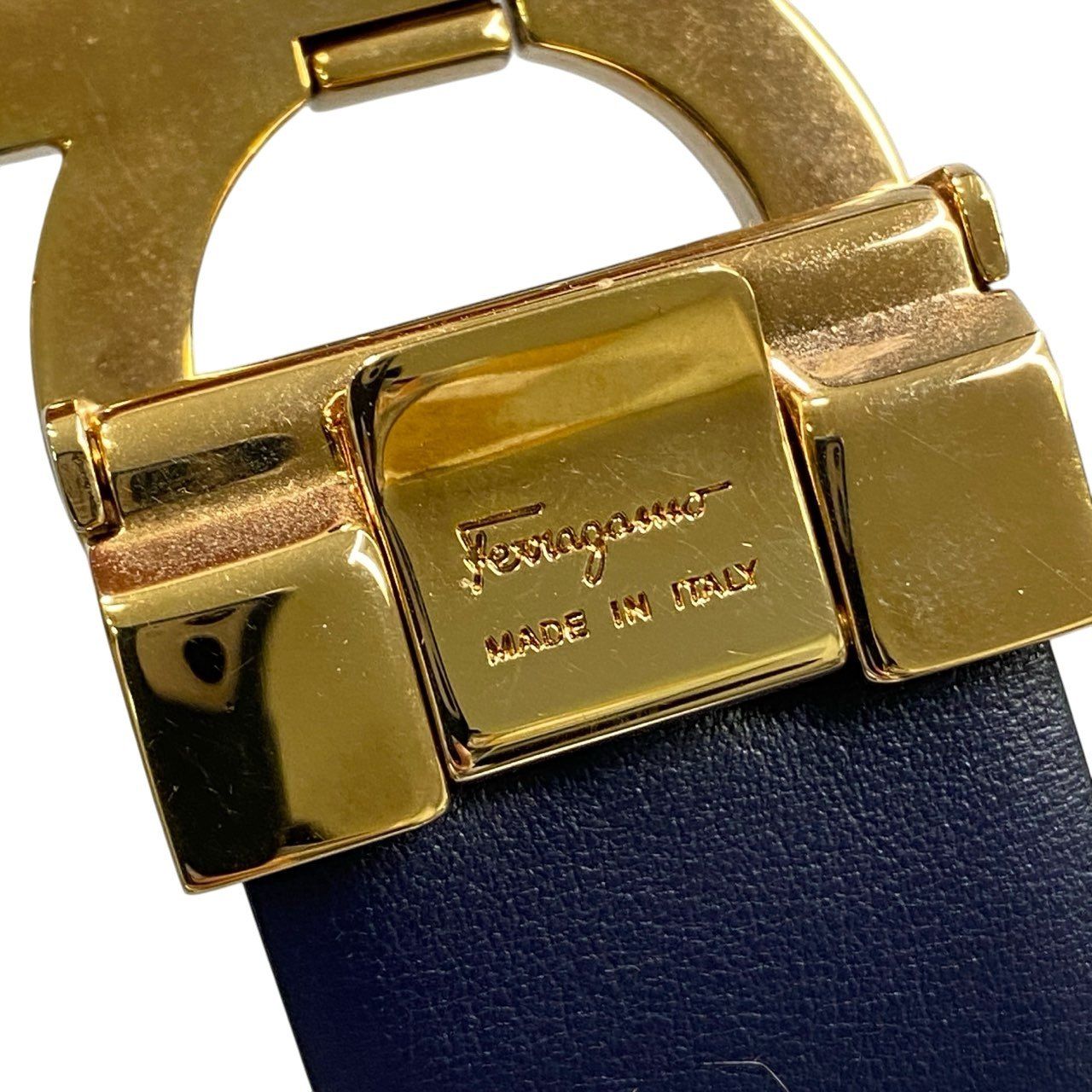 a6【美品】Salvatore Ferragamo サルヴァトーレフェラガモ ガンチーニ