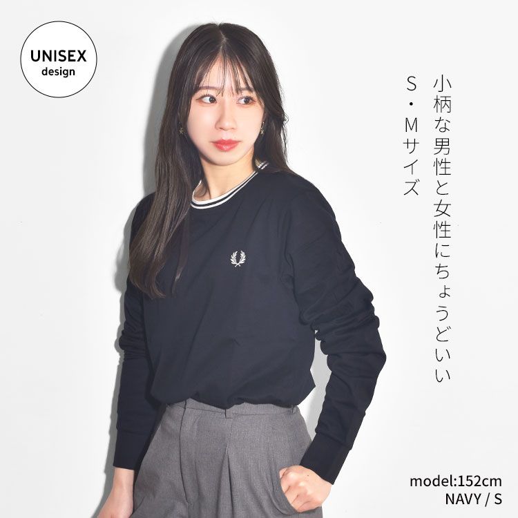Fred Perry フレッドペリー ロンT ロングスリーブ Tシャツ M9602 Long 