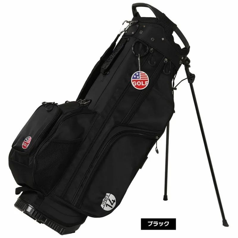 OOWLS 14分割 スタンドキャディバッグ 9 5型 軽量 47インチ対応 2025年モデル JYPER Sオリジナル商品 フード ネームプレート無し 通販