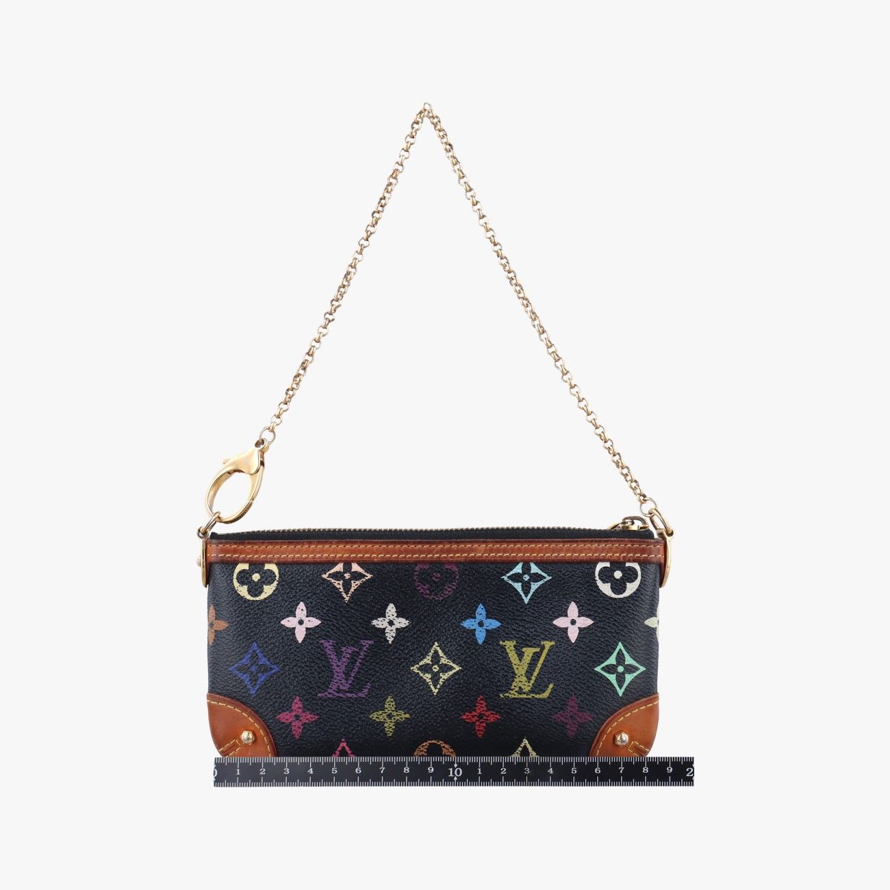 Louis Vuitton モノグラム・マルチカラー ポシェット 正規品 ミラ ルイヴィトンLouis Vuittonポシェット ミラ MM ノワール モノグラム