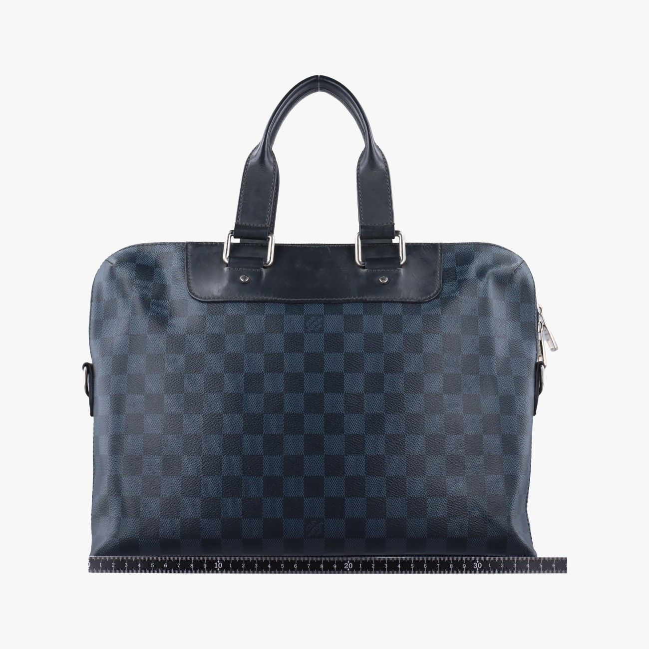 ルイヴィトンLouis Vuittonブリーフケース ネイビー ダミエ コバルト