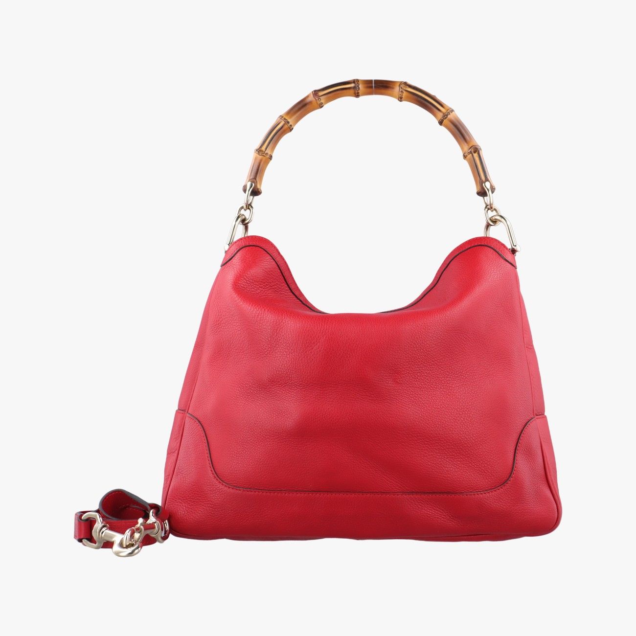 グッチGucciバンブー レッド レザー 282315