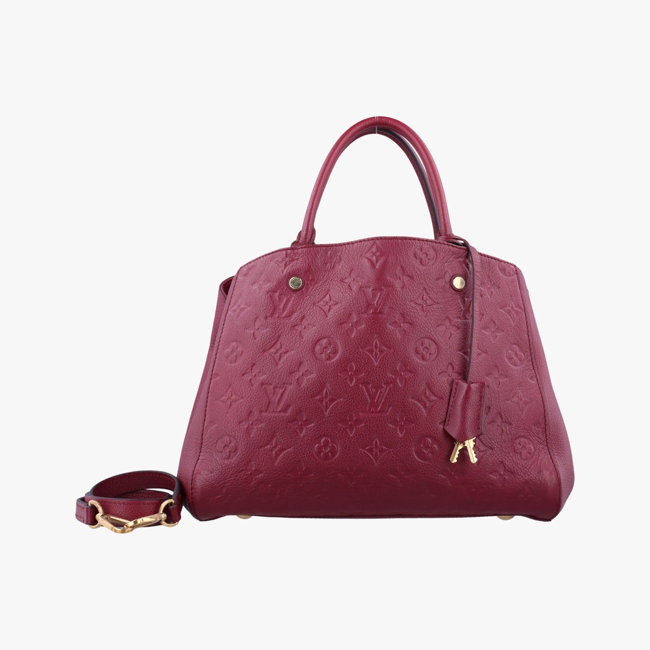 ルイヴィトンLouis VuittonモンテーニュMM レザン モノグラム アンプラント M 43258 MI 0165