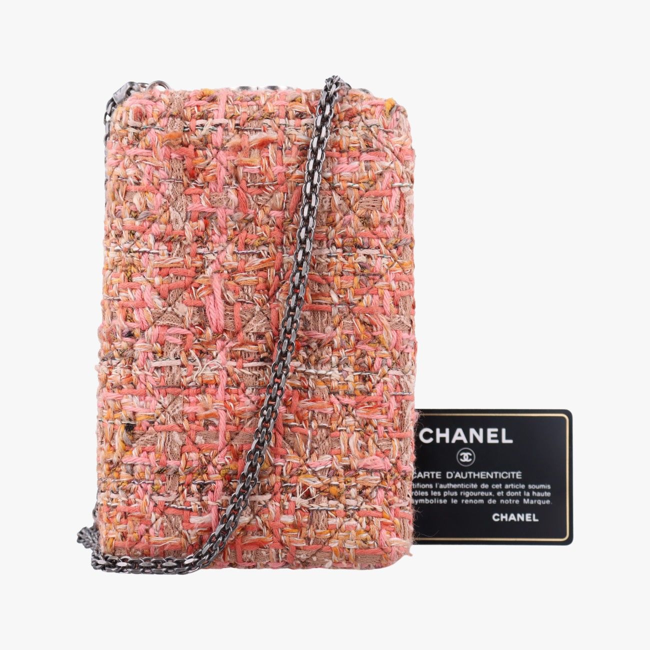 シャネルChanelマトラッセ ピンク ウール A 93452