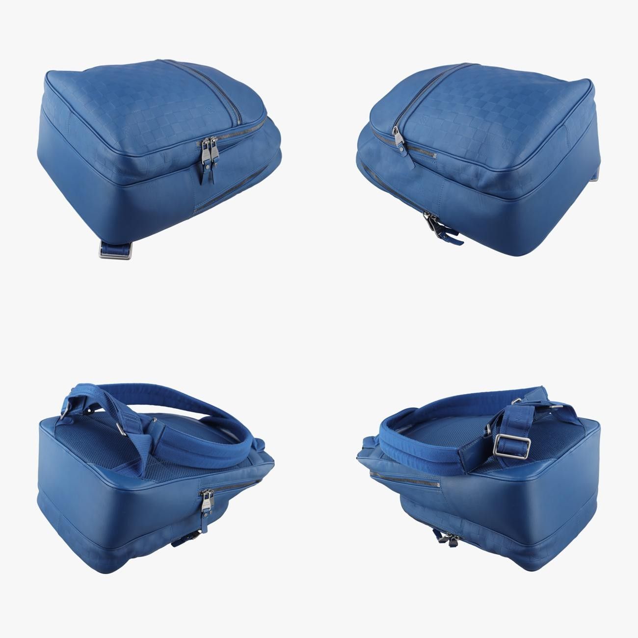 ルイヴィトンLouis Vuittonミカエル ネプテューヌ（ブルー） ダミエ