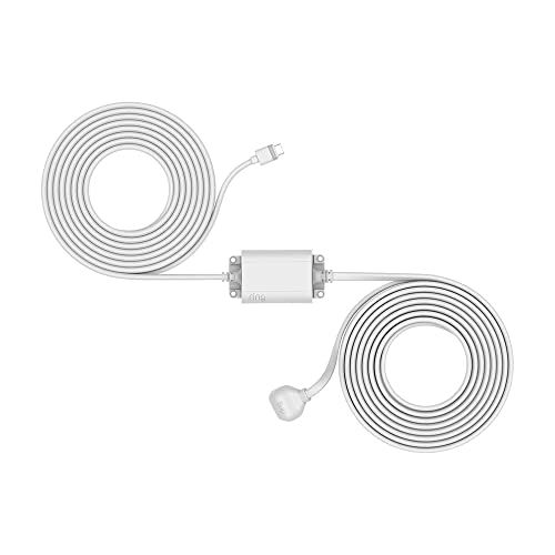 Ring スポットライトカム用 屋内 屋外兼用電源アダプター USB C ホワイト m