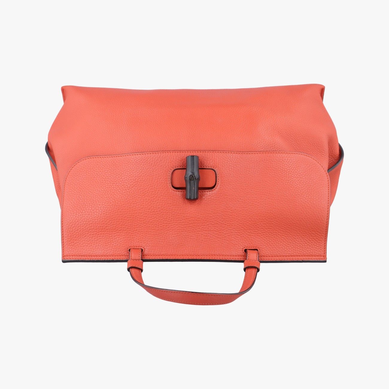 グッチGucciバンブーデイリー オレンジ レザー 370830 人気商品 日本向けサイズ