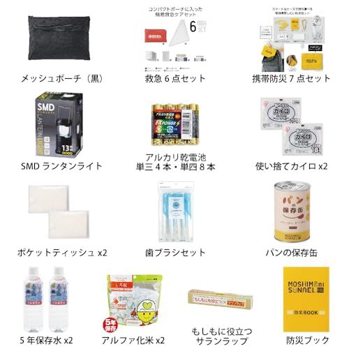 非常用持ち出し袋 地震対策