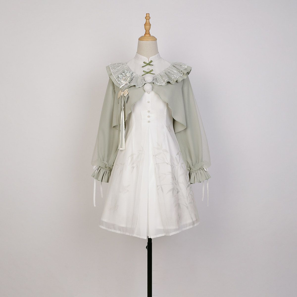 カントリー風ロリータ コスプレ衣装 ゴスロリ lolitaツーピース ドレス ブラウス 感 舞台衣装 イベント向け 普段着