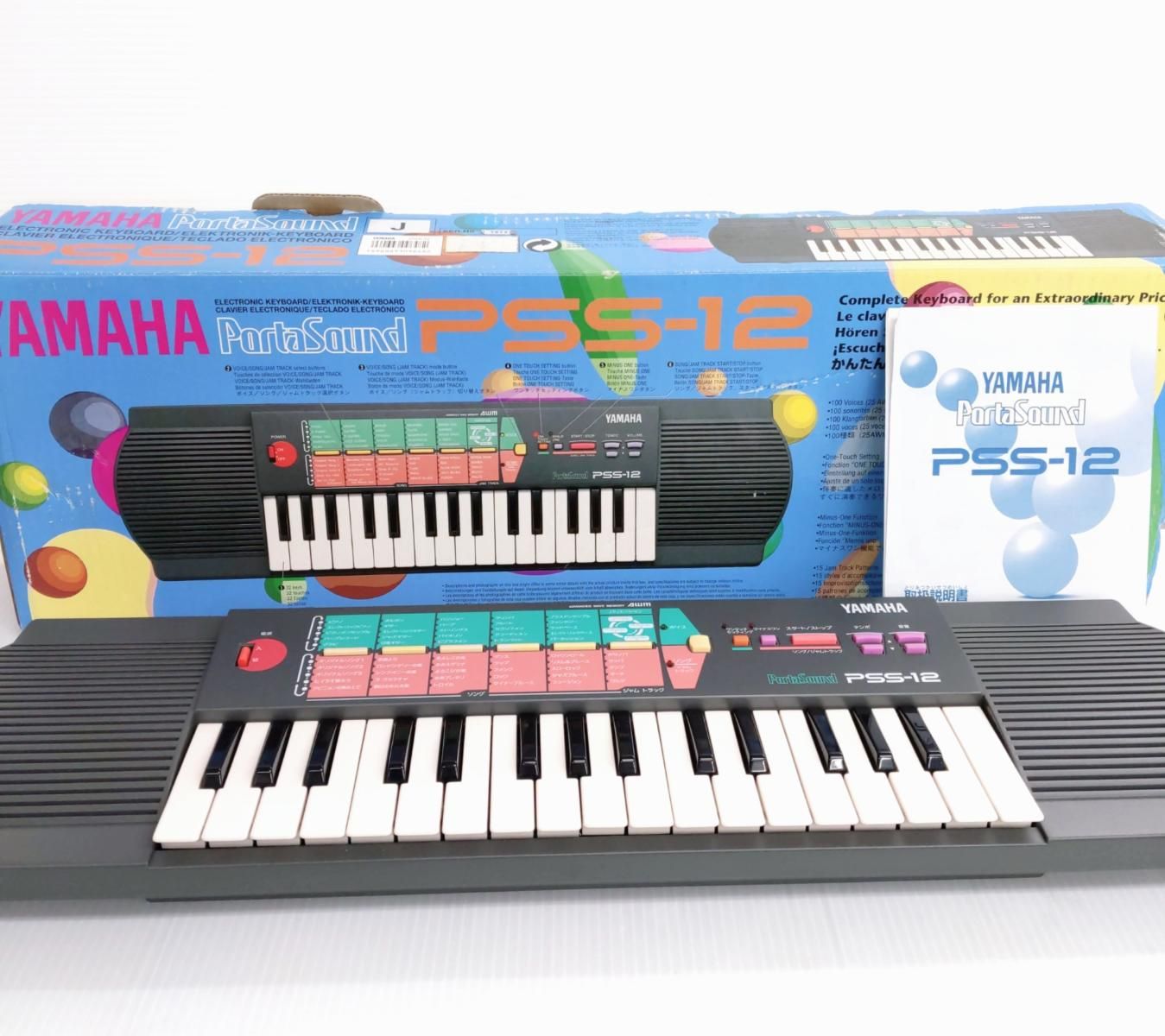 中古品】YAMAHA ヤマハ ポータサウンド ミニ鍵盤 PSS-12〇YR-54460〇