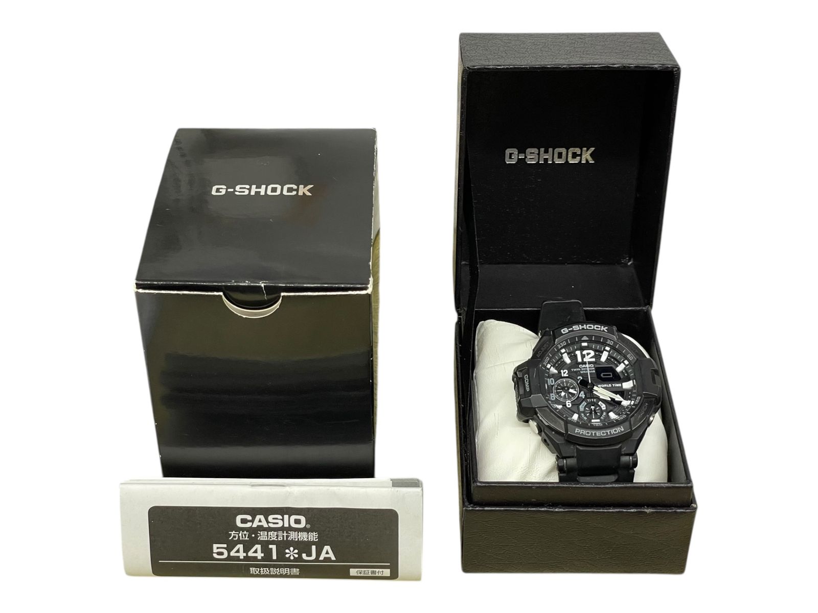 CASIO カシオ G SHOCK Gショック デジアナ腕時計 クオーツ GA 1100 1 AJF ブラック メンズ 025