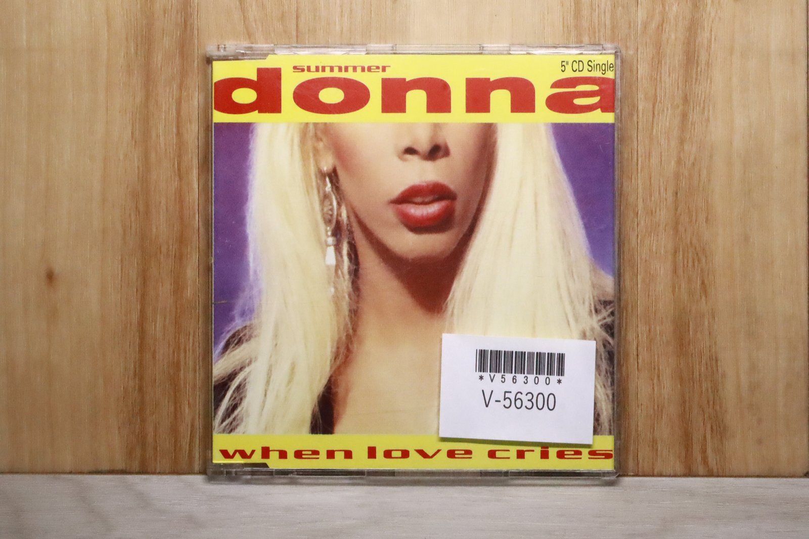 中古CD☆ドナ・サマー/DONA SUMMER□ When love cries [Single-CD
