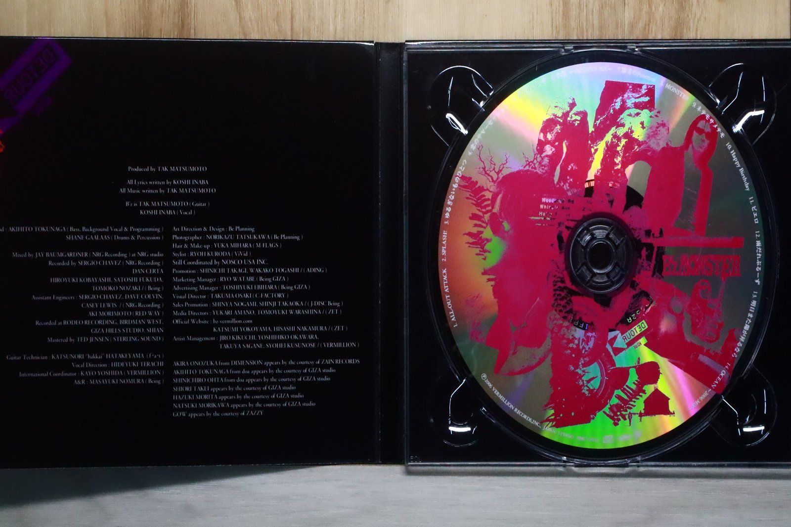 国内盤CD☆ビーズ/B'z□ MONSTER 【BMCV8018/4938068101956】V56329