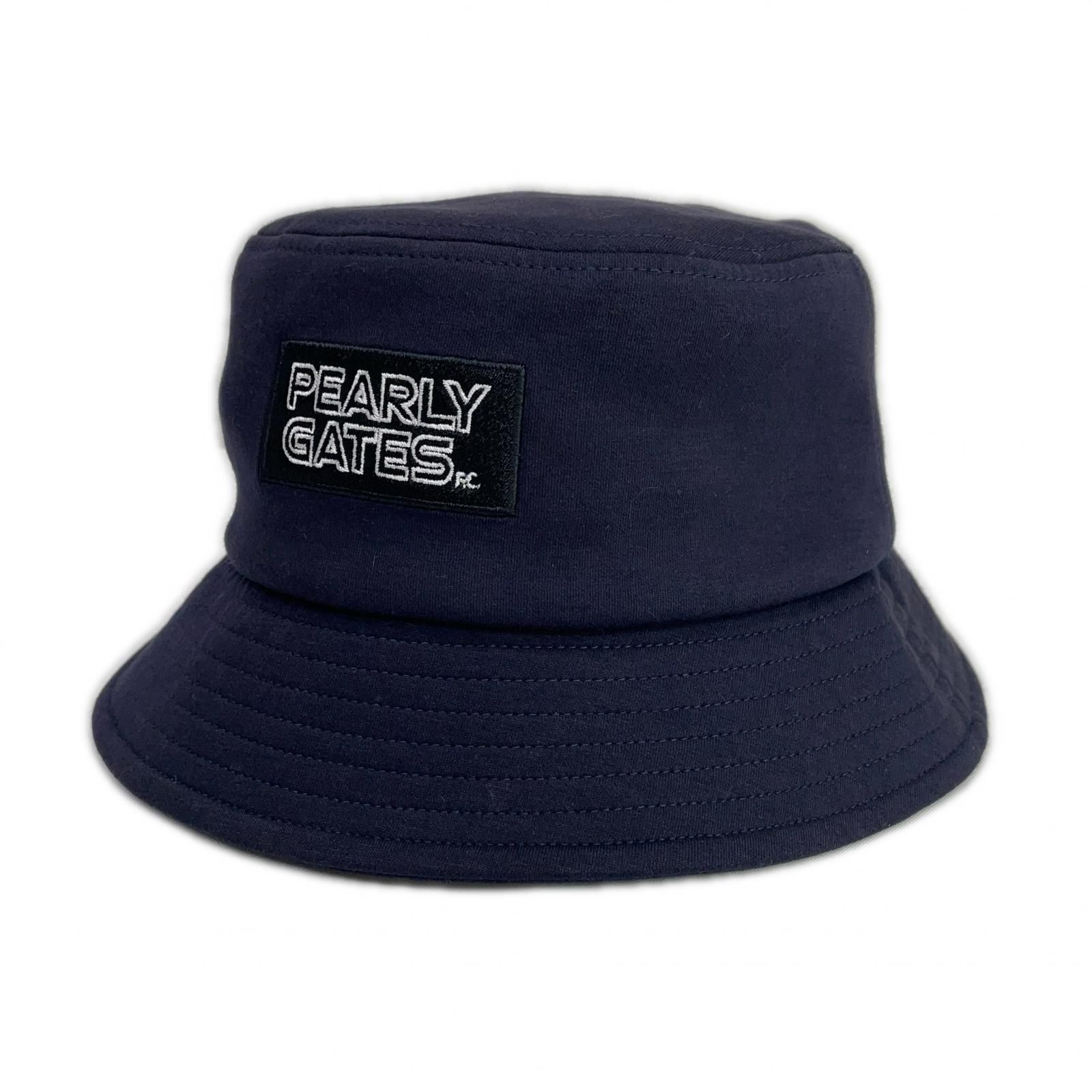 Pearly Gates ネイビー バケットハット 中古 パーリーゲイツ PEARLY GATES バケットハット フリー ネイビー 紺