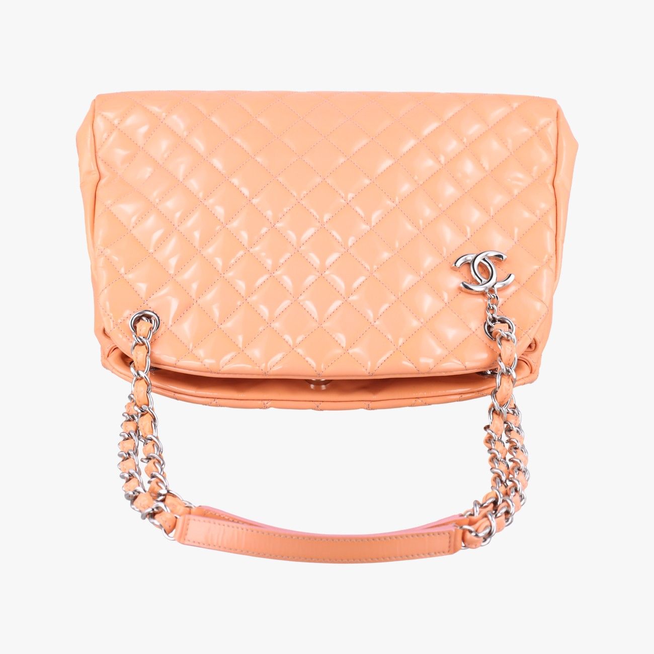 CHANEL パース　マドモアゼル　Vステッチ　ピンク シャネル Vステッチ ココハンドル 2WAY ピンク/ヴィンテージ調ゴールド